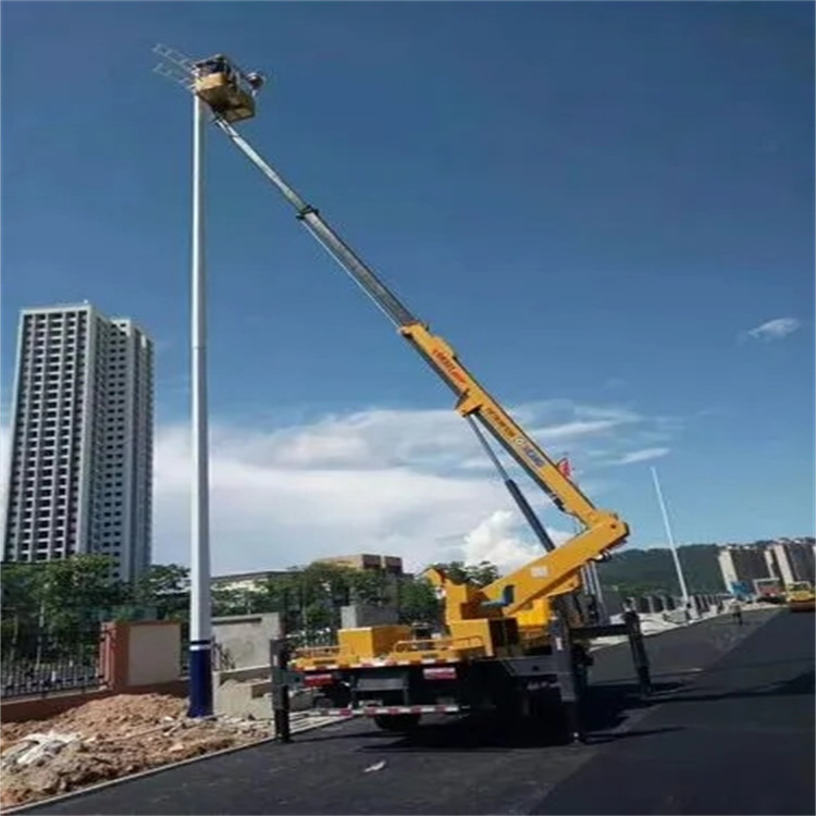 大安镇维修路灯的曲臂升降车出租