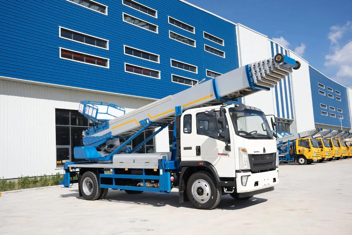 大安镇出租云梯车高空作业车 建筑垃圾搬运